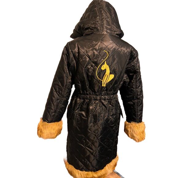 Baby Phat Womens XL Winter Long Puffer Coat Vintage Y2K Street Wear Designer - Picture 12 of 15